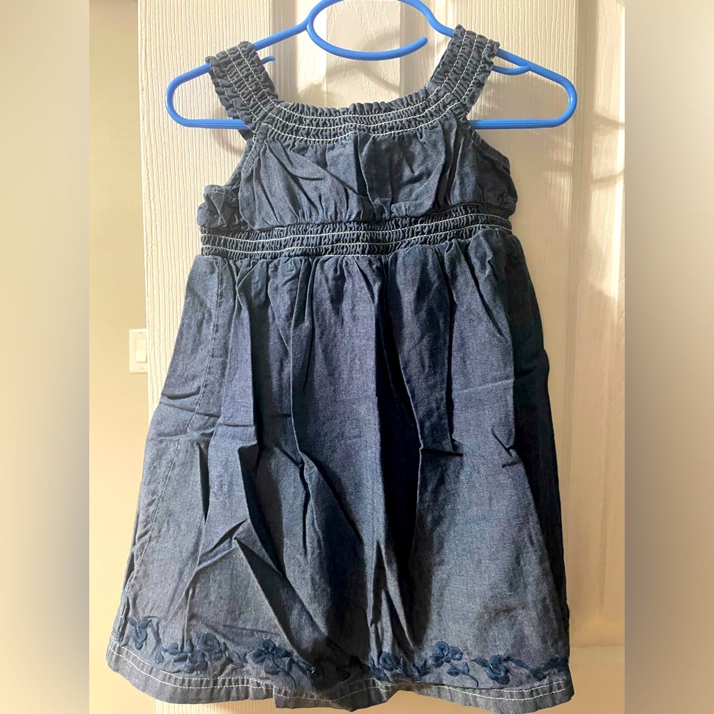 Girls Old Navy Denim Dress, Size: 3T